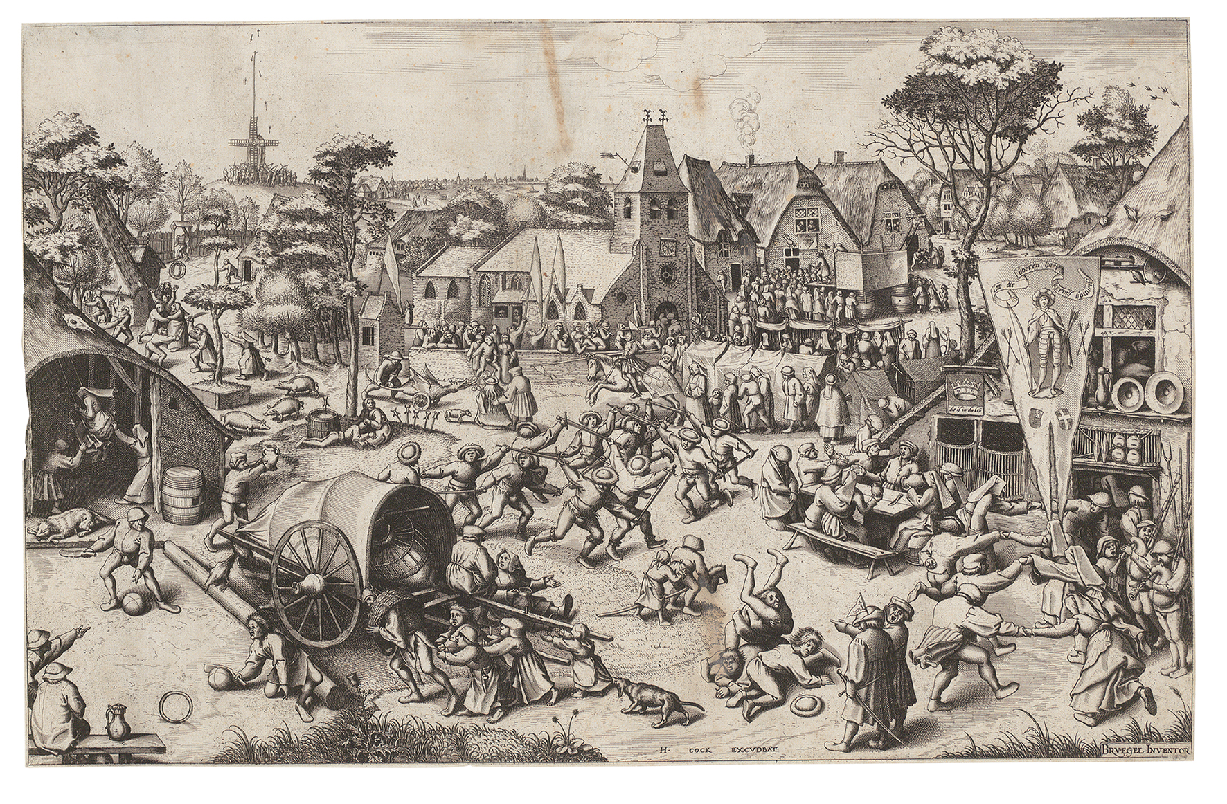 Joannes und Lucas van Doetecum nach Pieter Bruegel 